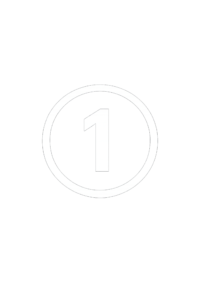 bold number 1 in circle